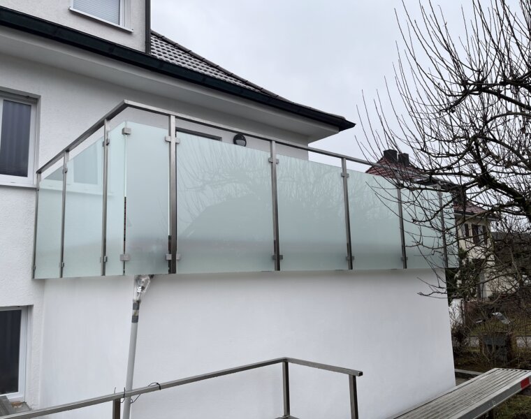Balkonverglasung